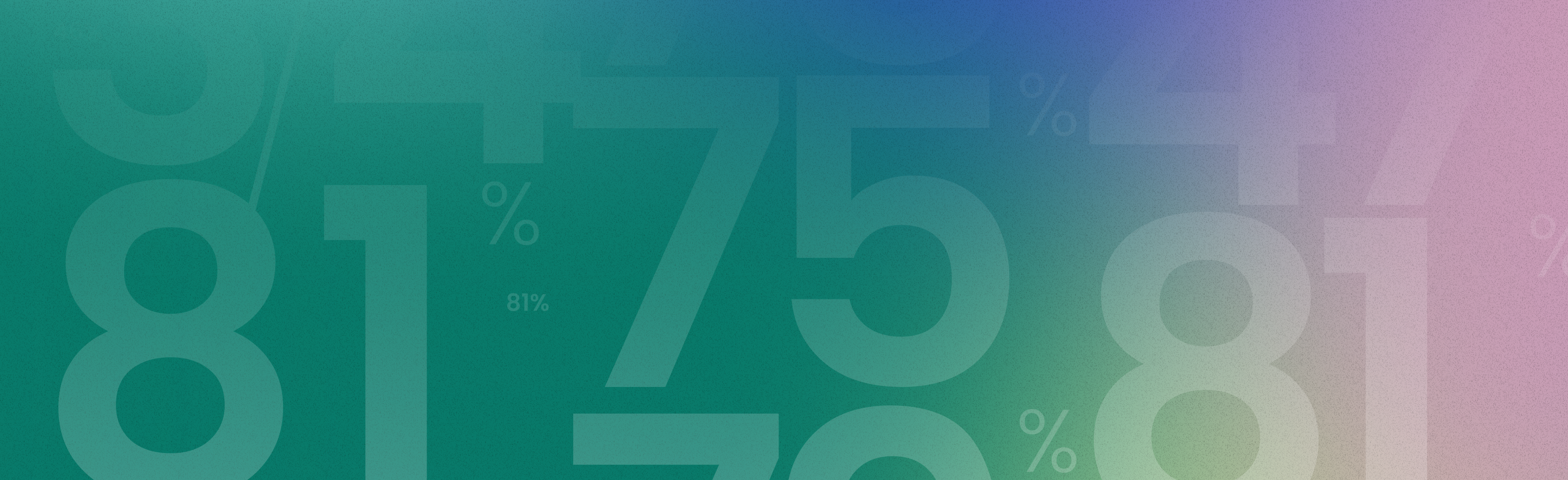 Abstract background with large, faded numbers and percentage signs Abstract background with large, faded numbers and percentage signs