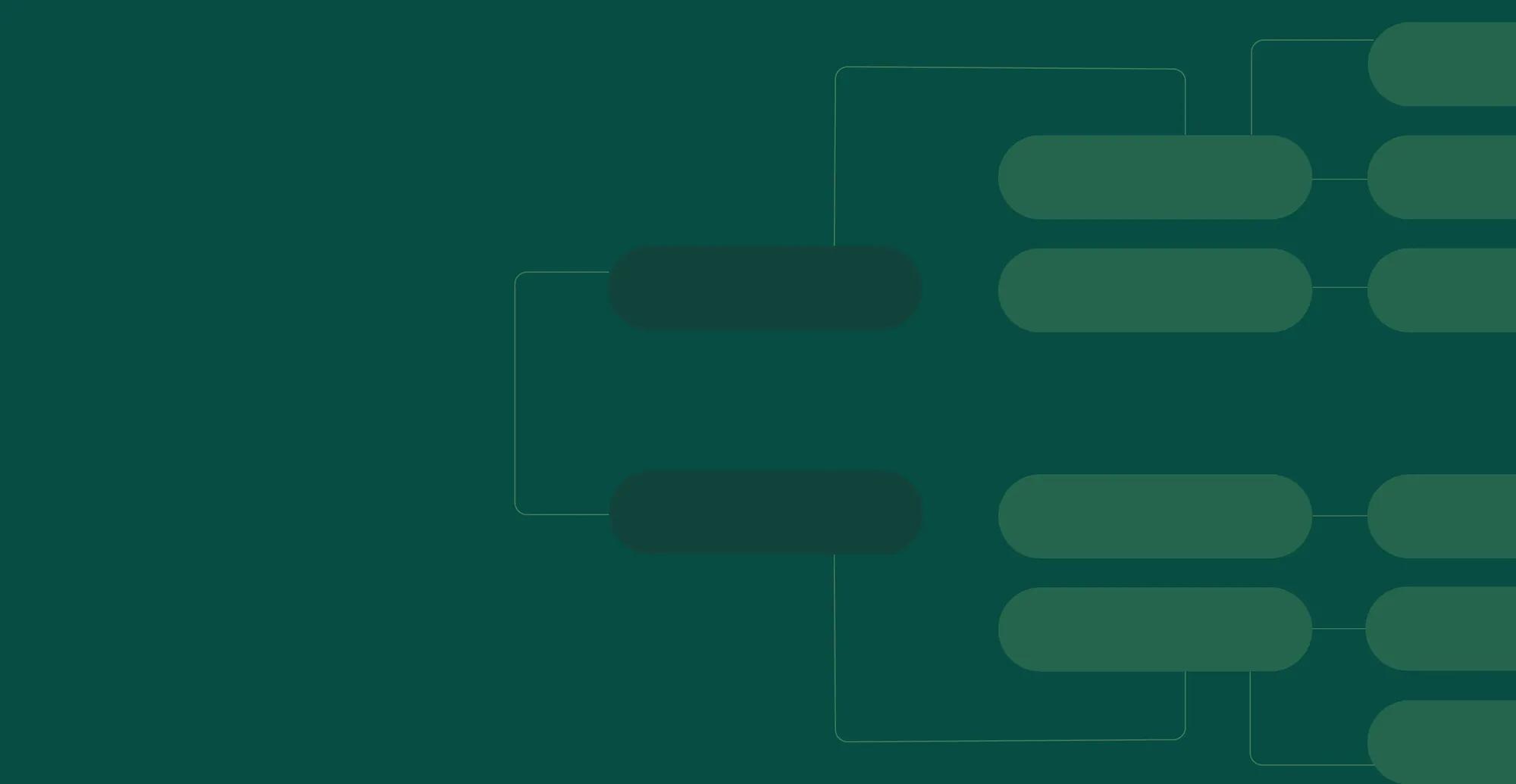 Simulated view of a digitized clinical trial protocol graph that’s created by the AI-driven, Verily Viewpoint Digital Protocols solution.